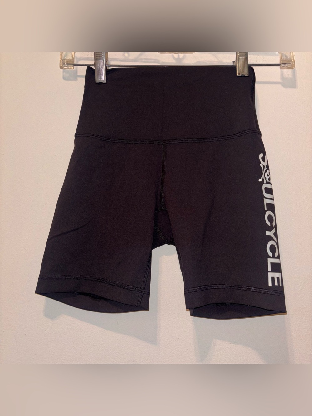 lululemon athletica Black SoulCycle High-Rise Bike Shorts